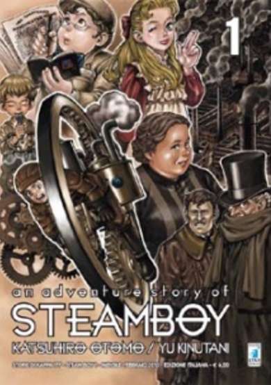 Copertina di Steamboy