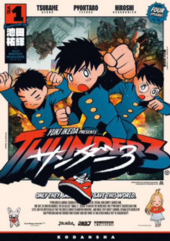 Copertina di Thunder 3