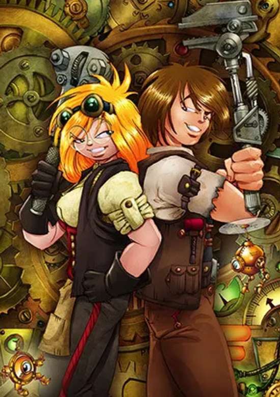 Copertina di Girl Genius