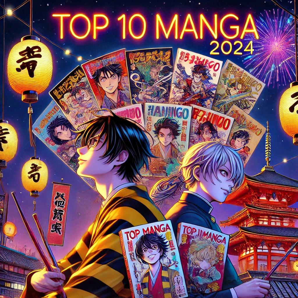 Manga più venduti del 2024 in Giappone